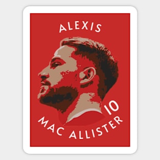 Alexis Mac Allister LFC Liverpool FC Sticker